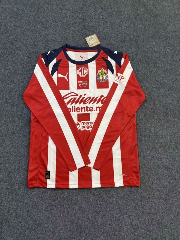 Chivas Guadalajara Home 25/26 Long Sleeve