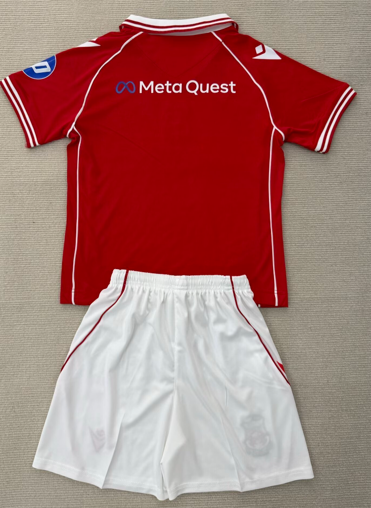 Kids Wrexham AFC Home Kit 2025/26