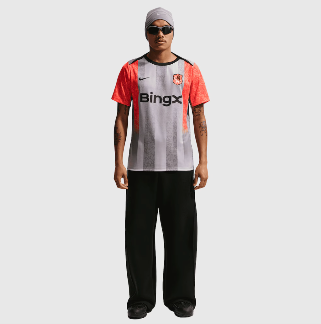 Chelsea Nike Pre Match Top - Grey