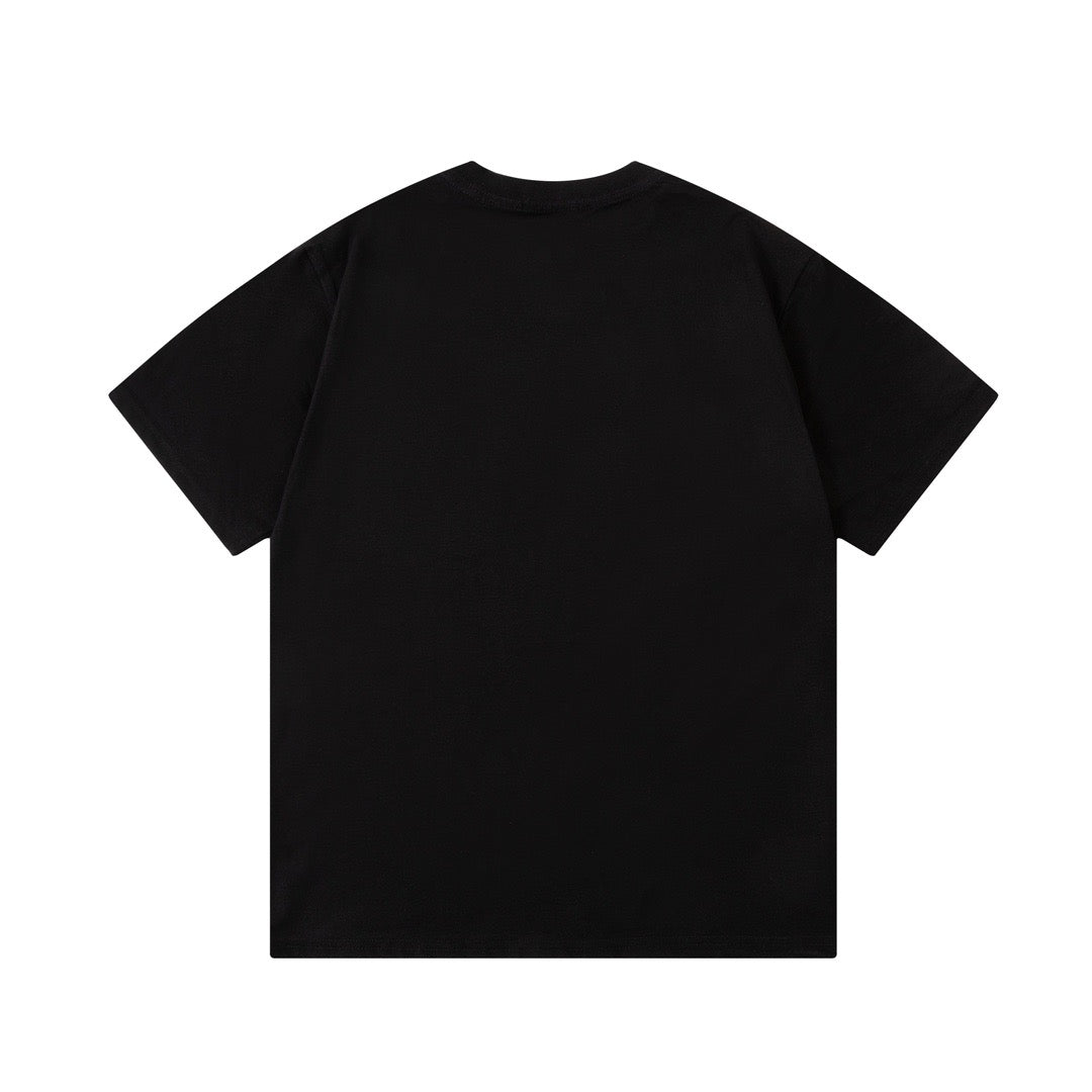 letter 2 color fashion T-shirt 091804