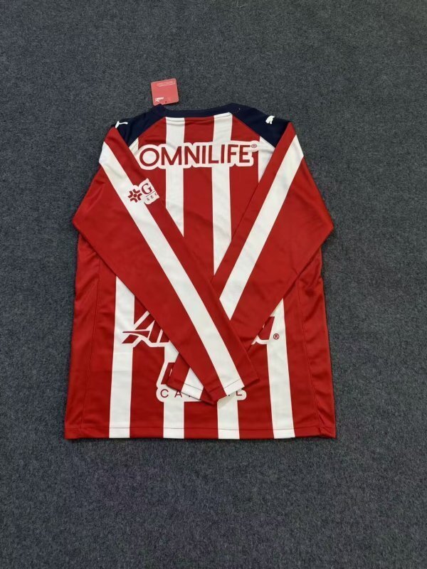 Chivas Guadalajara Home 25/26 Long Sleeve