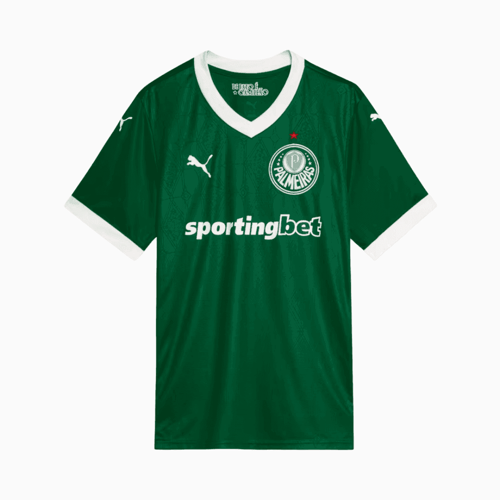 Camisa Puma Palmeiras 2025/26 I - Gómes N° 15