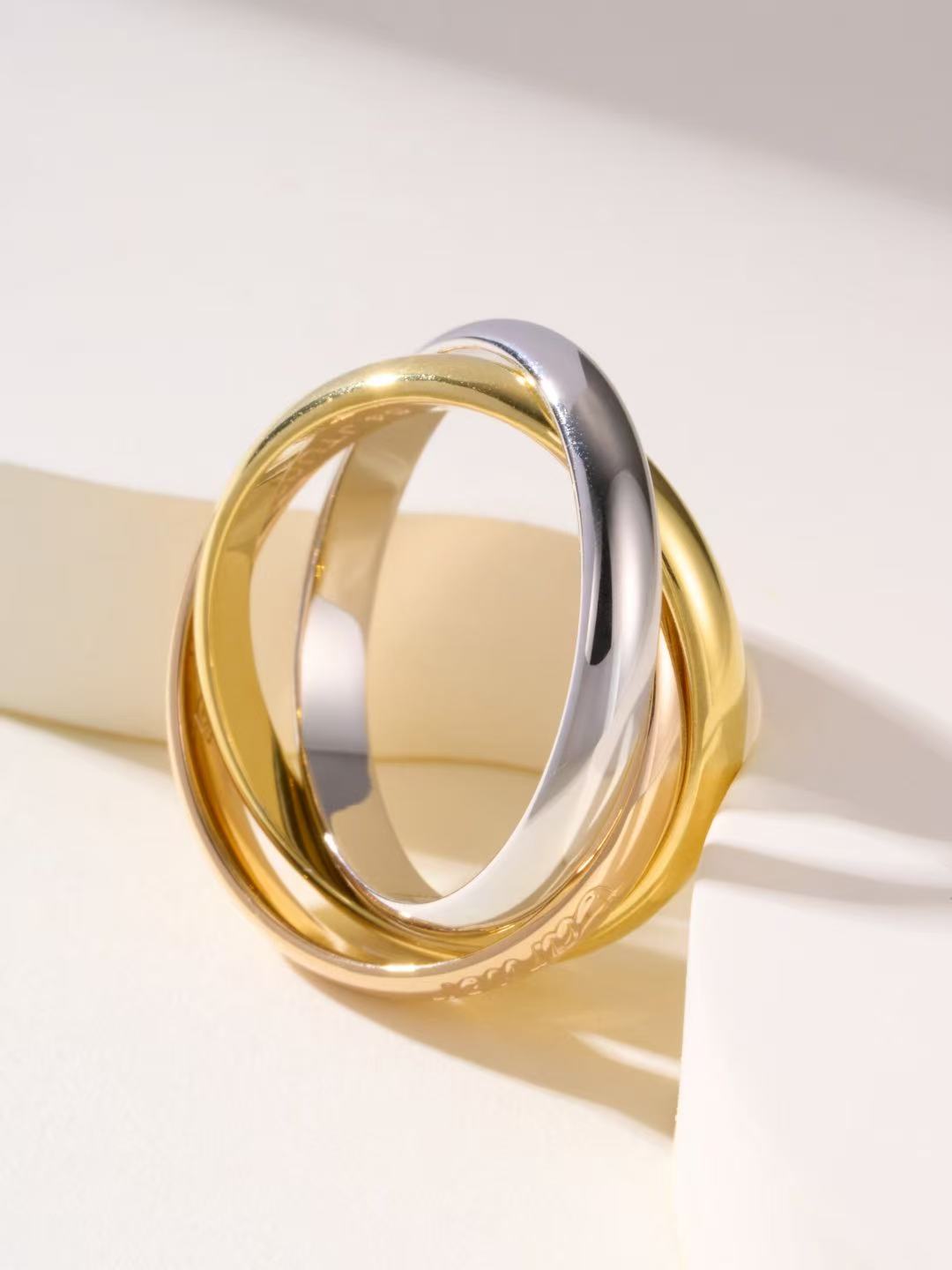 3 Color Simple and stylish new ring 1