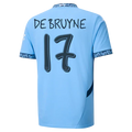 #17 De Bruyne Manchester City Home Jersey 2024/2025