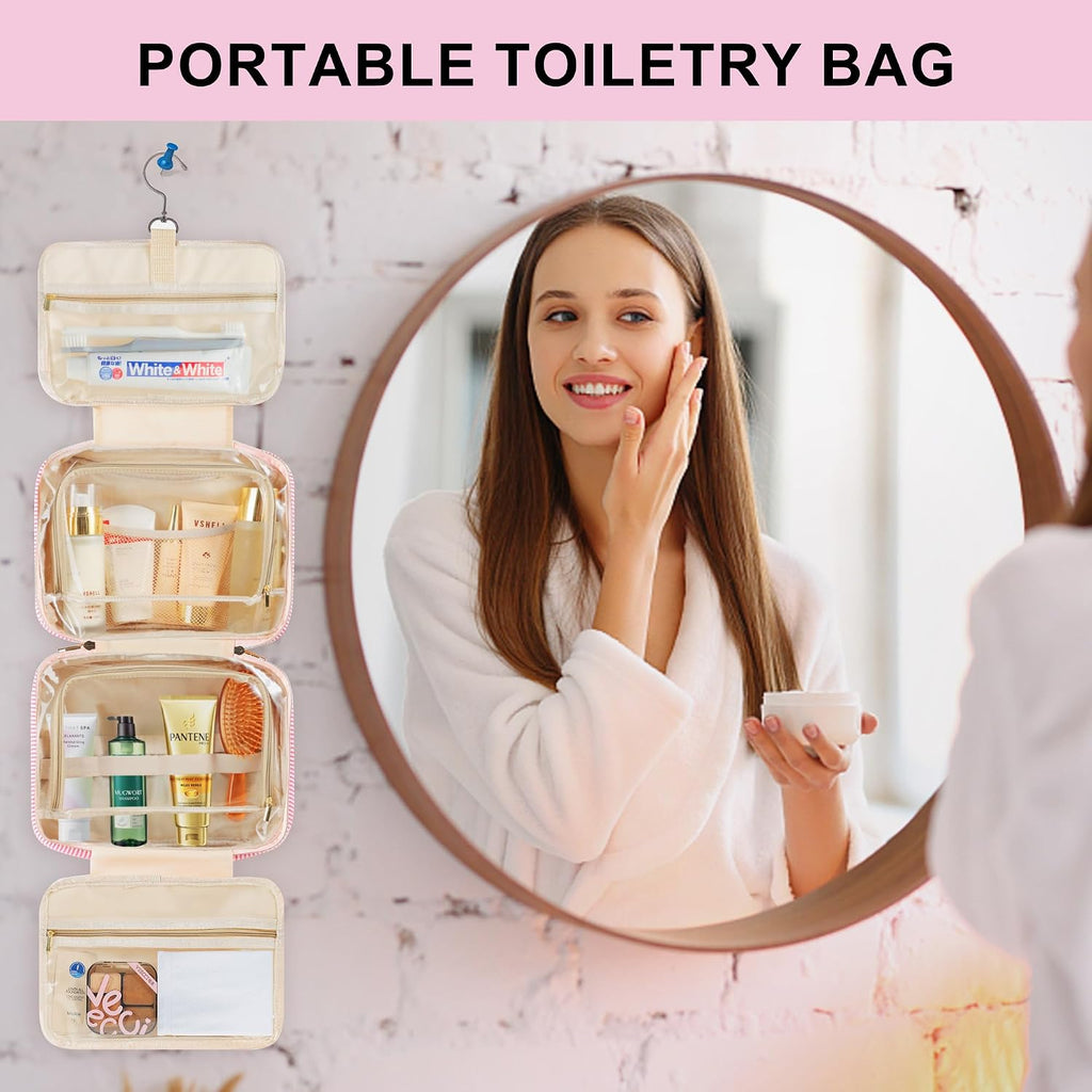 TOPEAST Travel Toiletry Bag and Makeup Bag