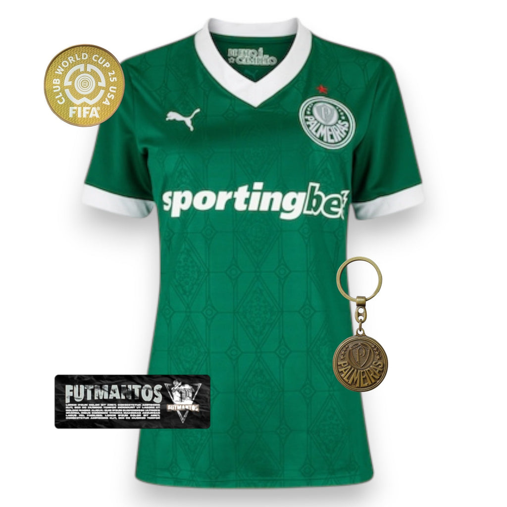 Camisa Palmeiras 25/26 - Feminina  Super Mundial