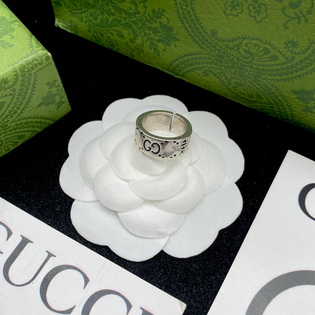 Vintage Bee Series Open Ring