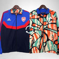 Arsenal 24/25 Windbreaker Reversible Blue and Orange
