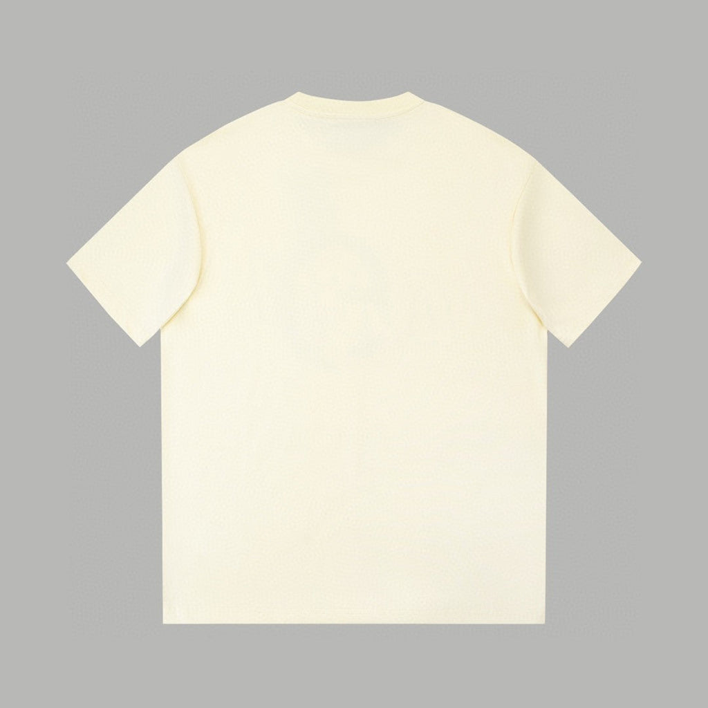 White fashion T-shirt 2076