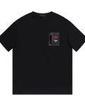 ZIP POCKET COTTON T-SHIRT