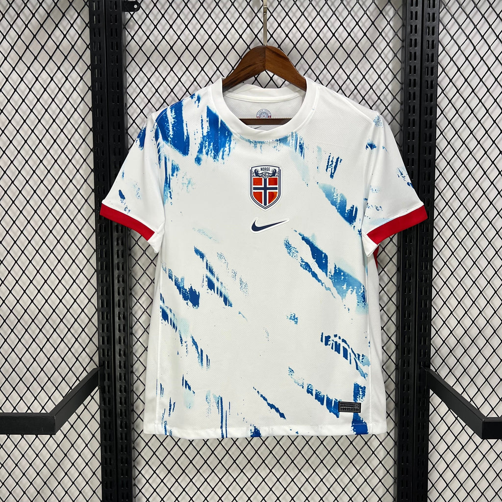 #10 ﾃ賄egaard Norway Away Jersey 2024/2025