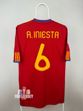 Andres Iniesta - Spain 2010 home shirt 🇪🇸
