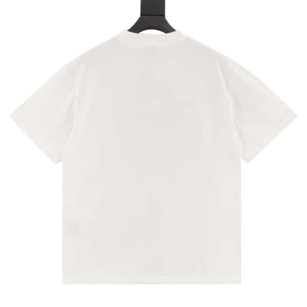 letter 4 color fashion T-shirt