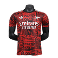 Arsenal 25/26 Training Jersey - Dark Red - Player Version