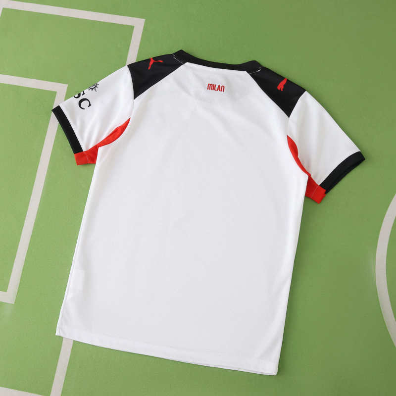 Kids AC Milan Away Kit 2025/26