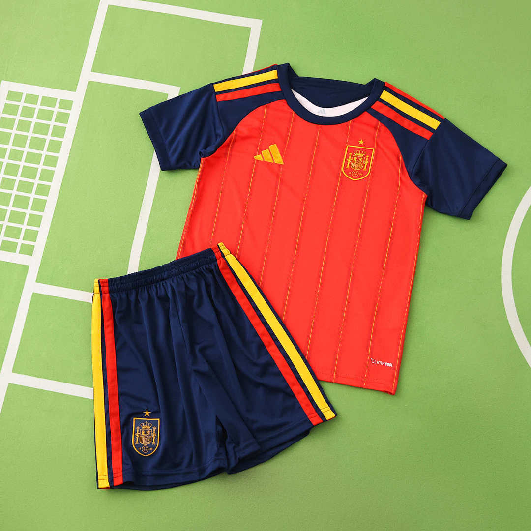 Kit Kids Spain World Cup 2026