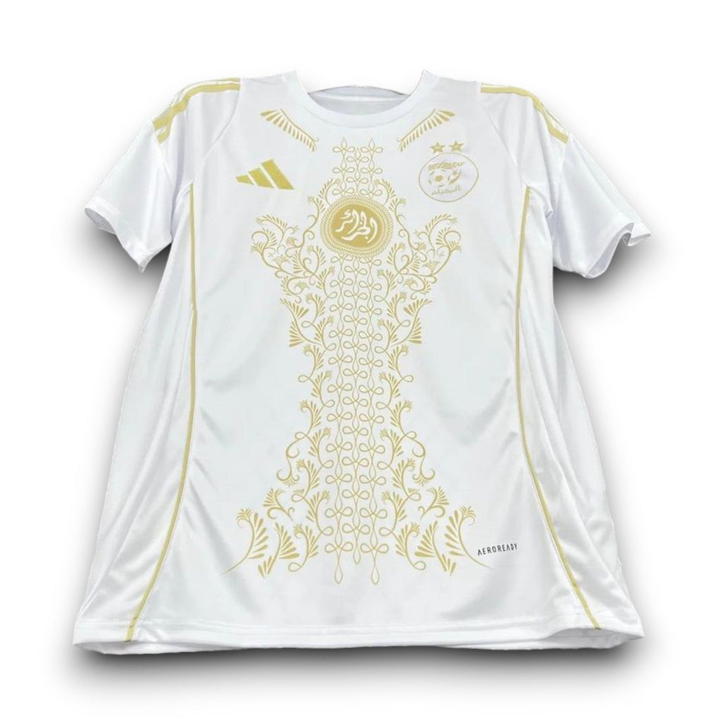 Algeria Karakou White Gold Jersey 2025/25