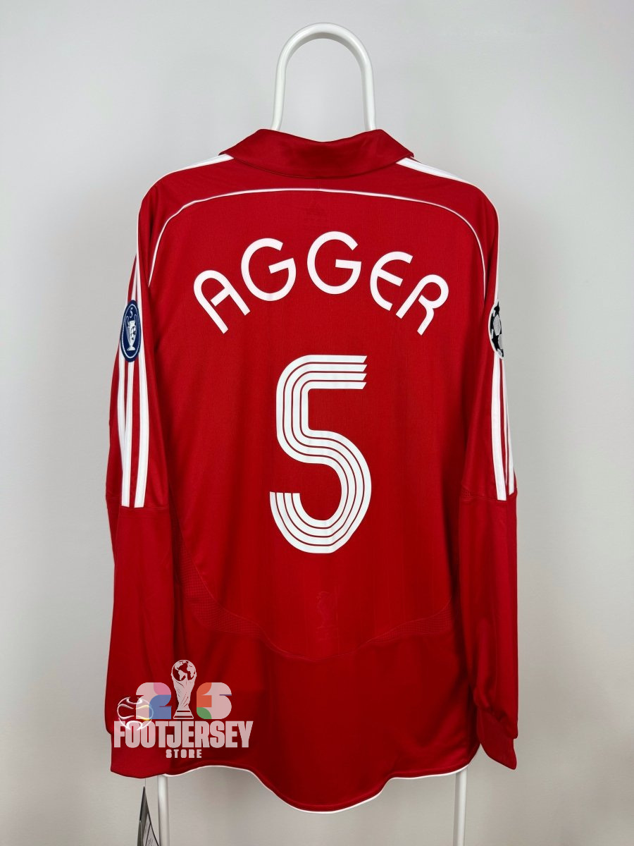 Daniel Agger - Liverpool 2006/07 home shirt FORMOTION🇩🇰