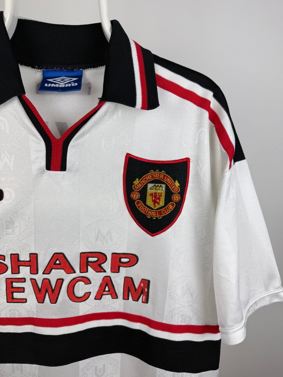 David Beckham - Manchester United 1997/98 udebane trøje 🏴󠁧󠁢󠁥󠁮󠁧󠁿