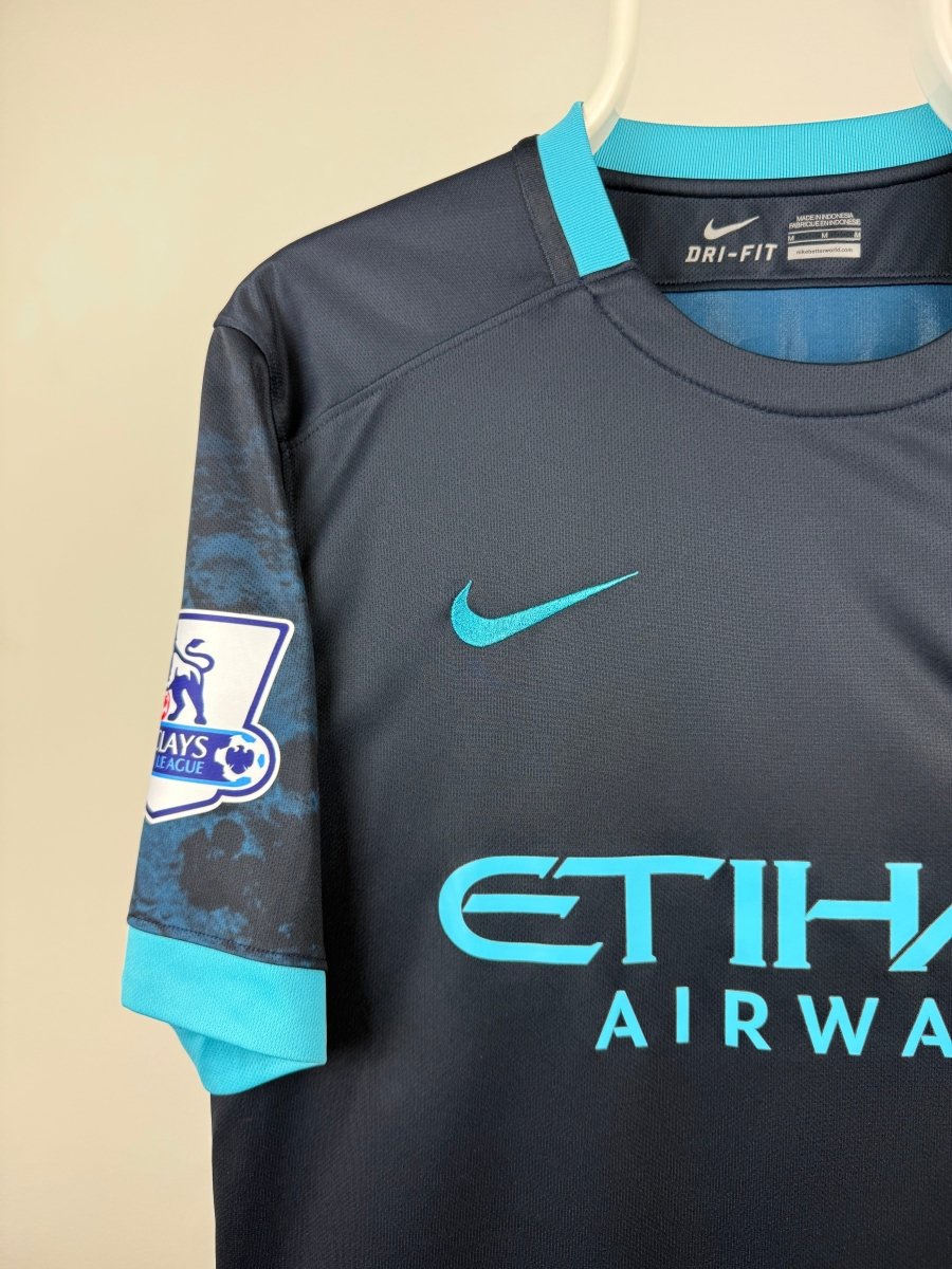 David Silva - Manchester City 2015/16 away shirt M 🇪🇸