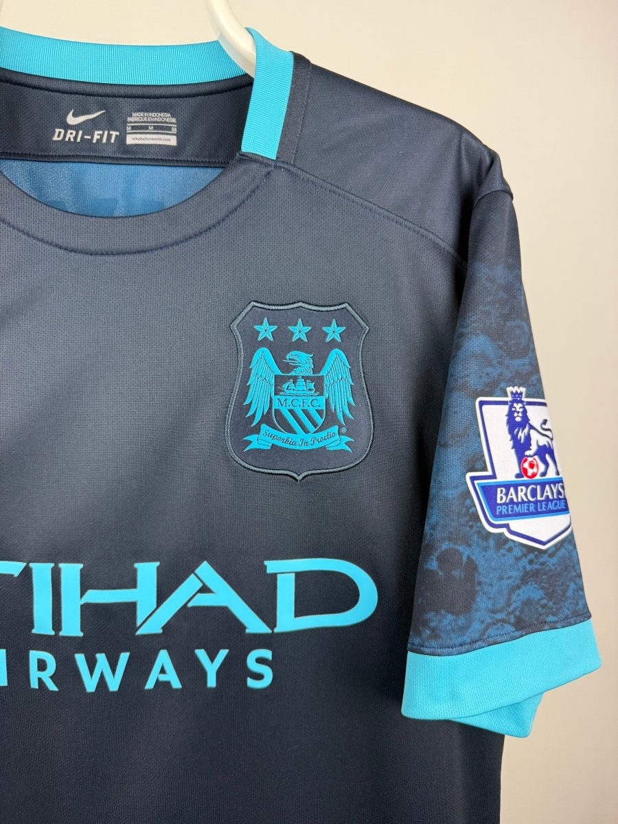 David Silva - Manchester City 2015/16 away shirt M 🇪🇸