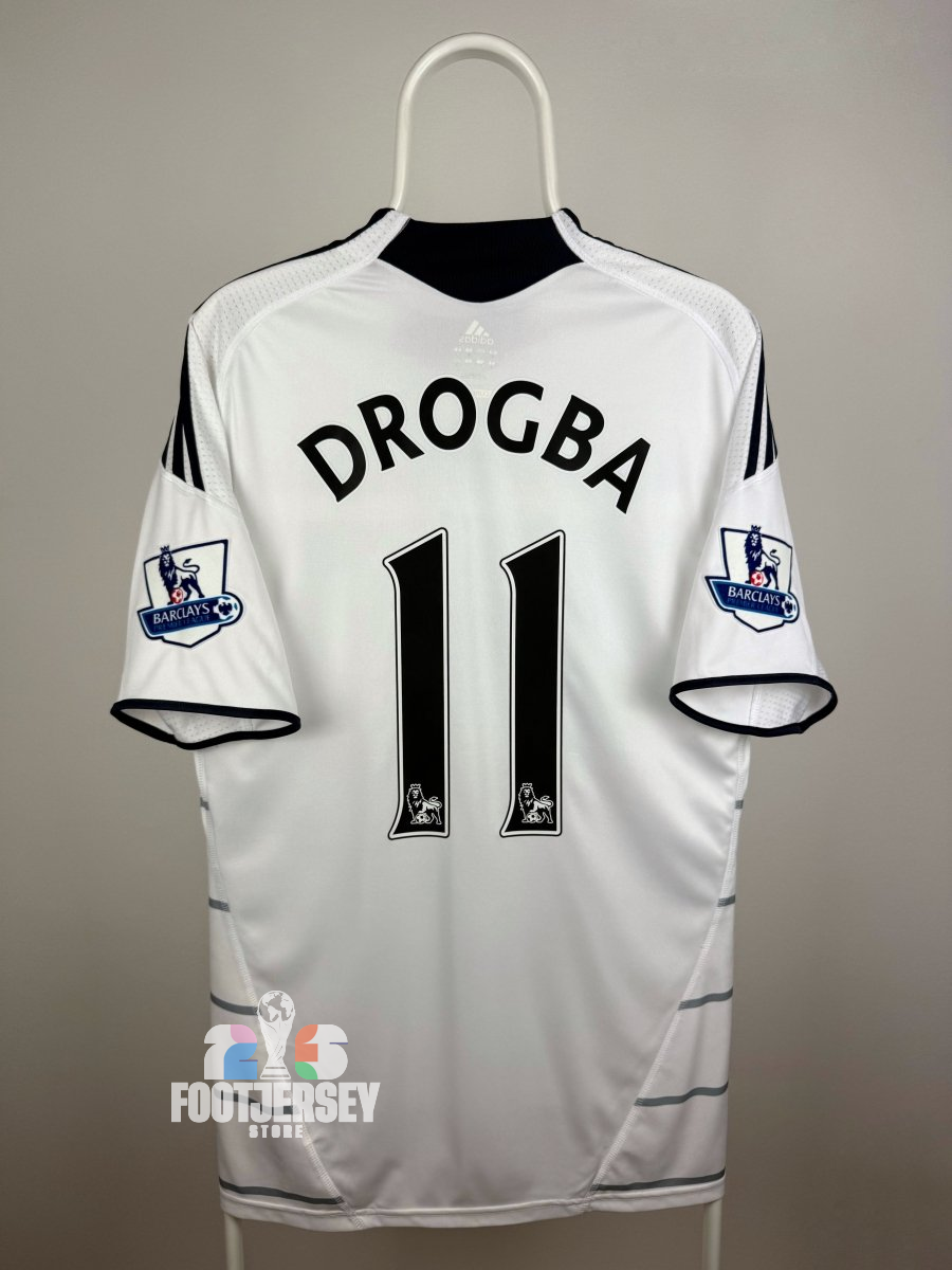 Didier Drogba - Chelsea 2009/10 away shirt M 🇨🇮