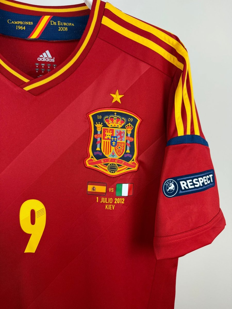 Fernando Torres - Spain 2012 Home Shirt 🇪🇸
