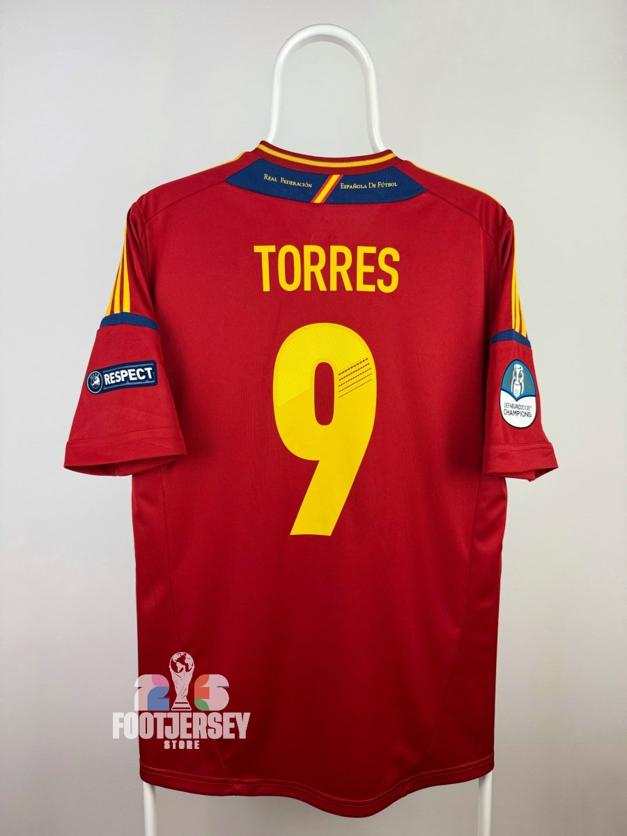 Fernando Torres - Spain 2012 Home Shirt 🇪🇸