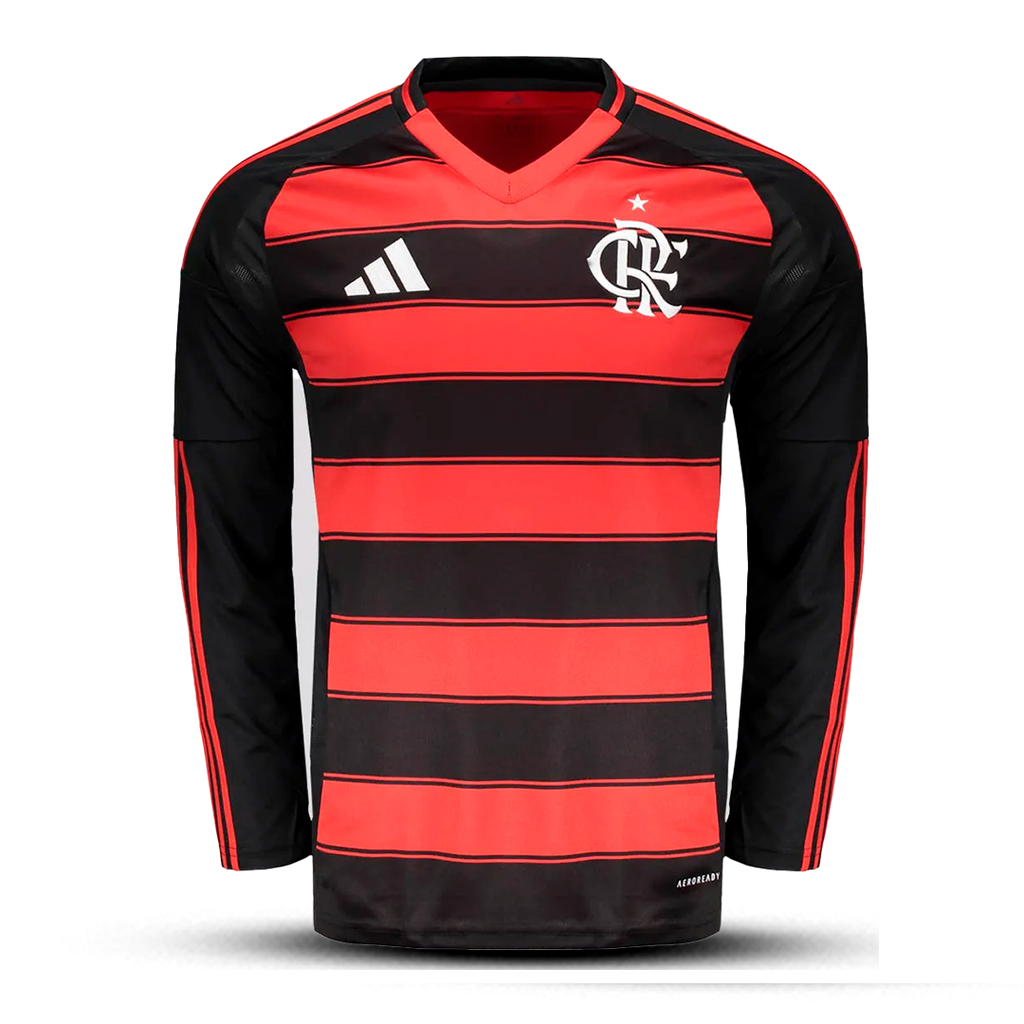 Camisa Flamengo Manga Longa 2025/26