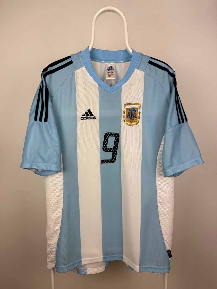 Gabriel Batistuta - Argentina 2002 home shirt 🇦🇷