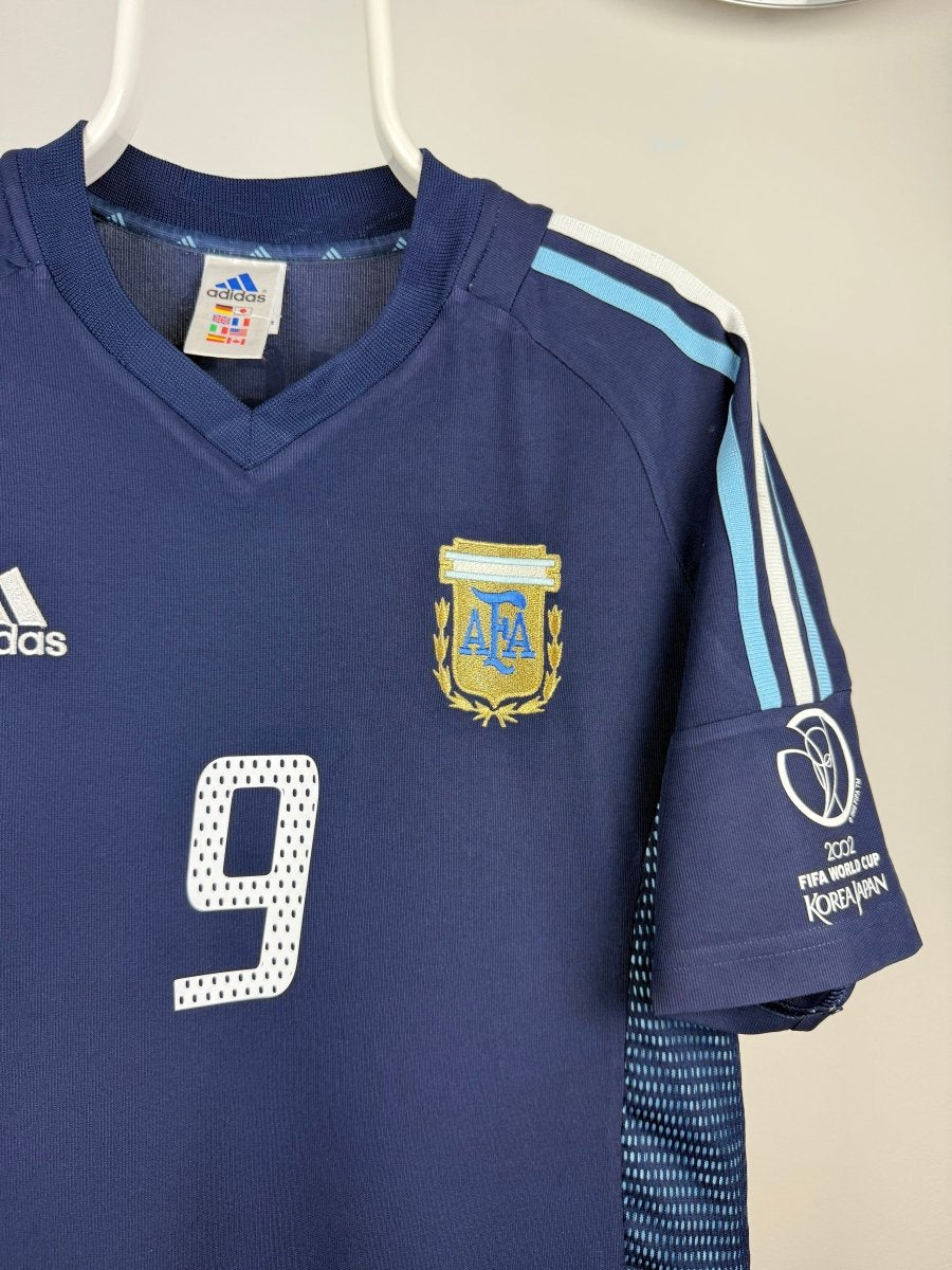 Gabriel Batistuta - Argentina 2002 away shirt 🇦🇷