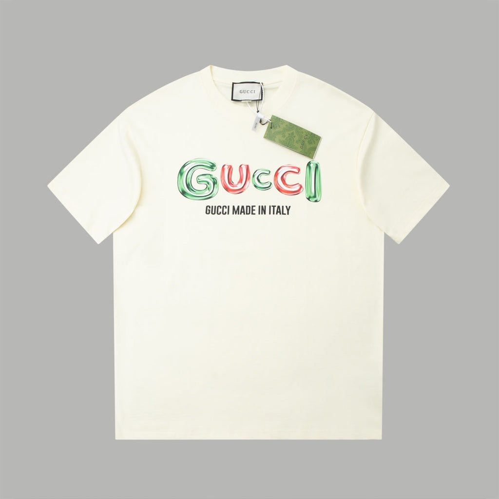 White fashion T-shirt 2076