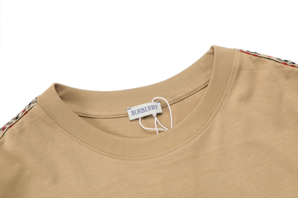 Embroidered classic sleeve T-shirt