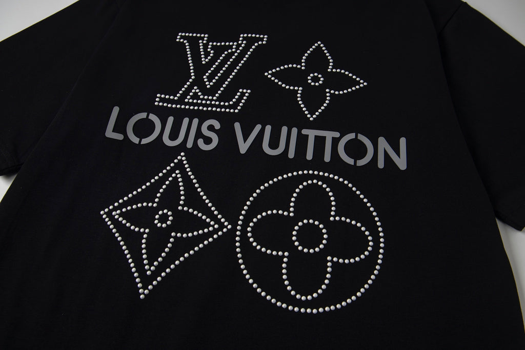 3D Pearl Embroidery T-Shirt