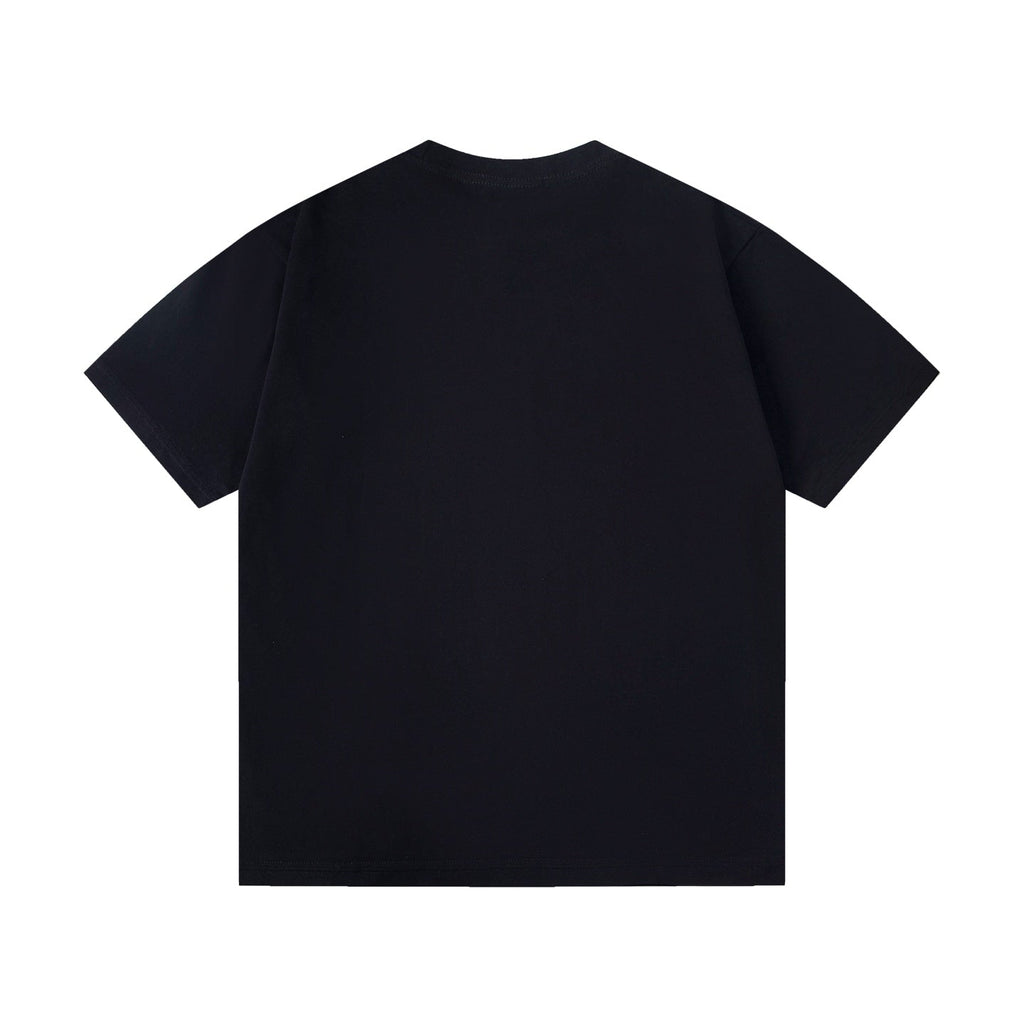 Embroidered cotton T-shirt