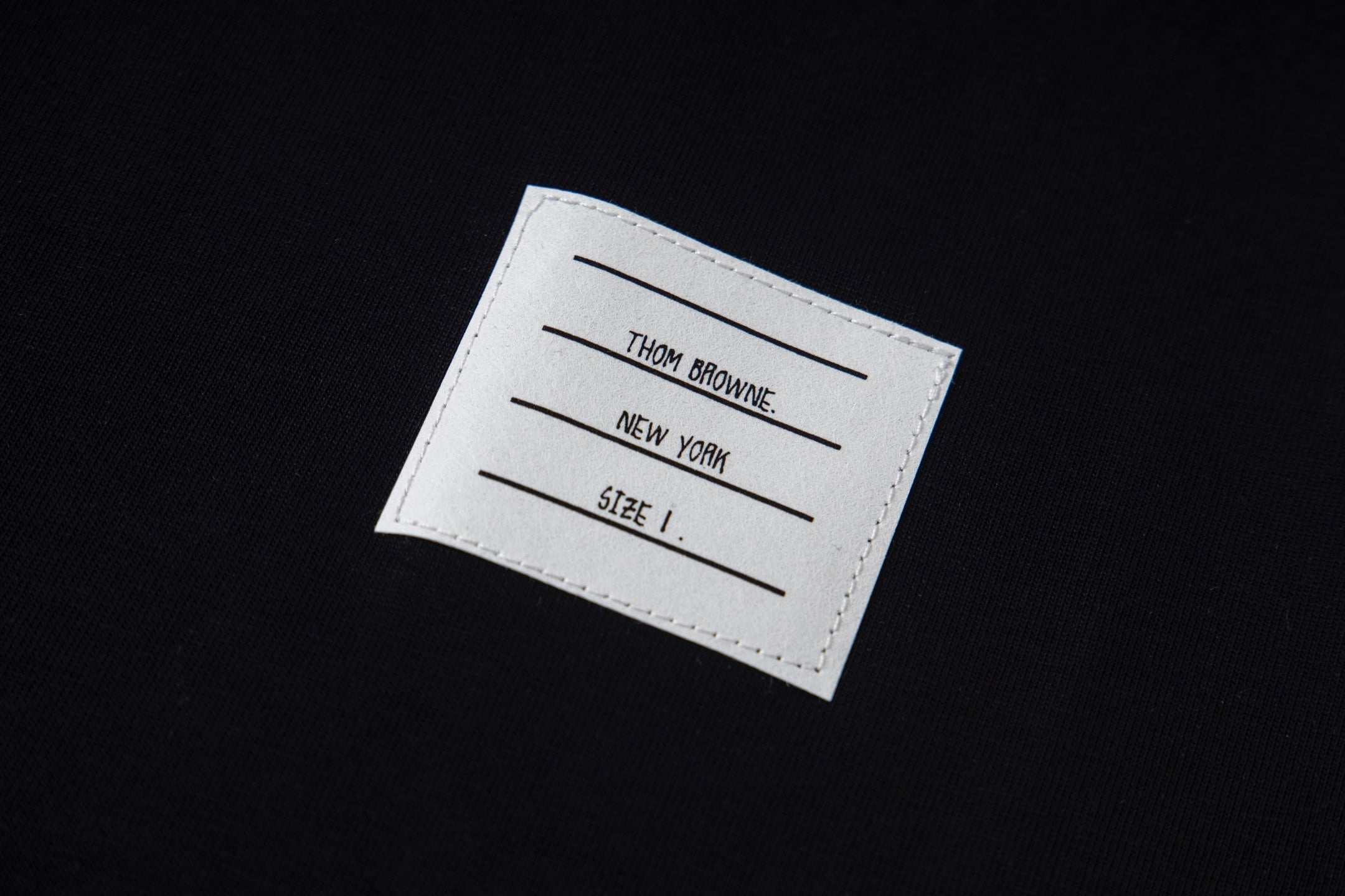 Embroidered pocket cotton T-shirt