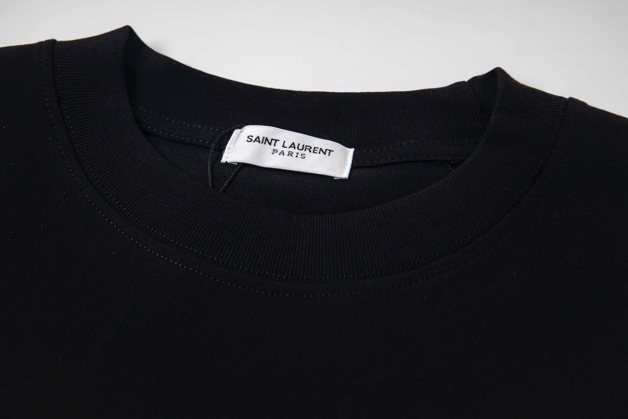 Embroidered cotton T-shirt