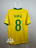 Kaka - Brazil home shirt 2008 🇧🇷