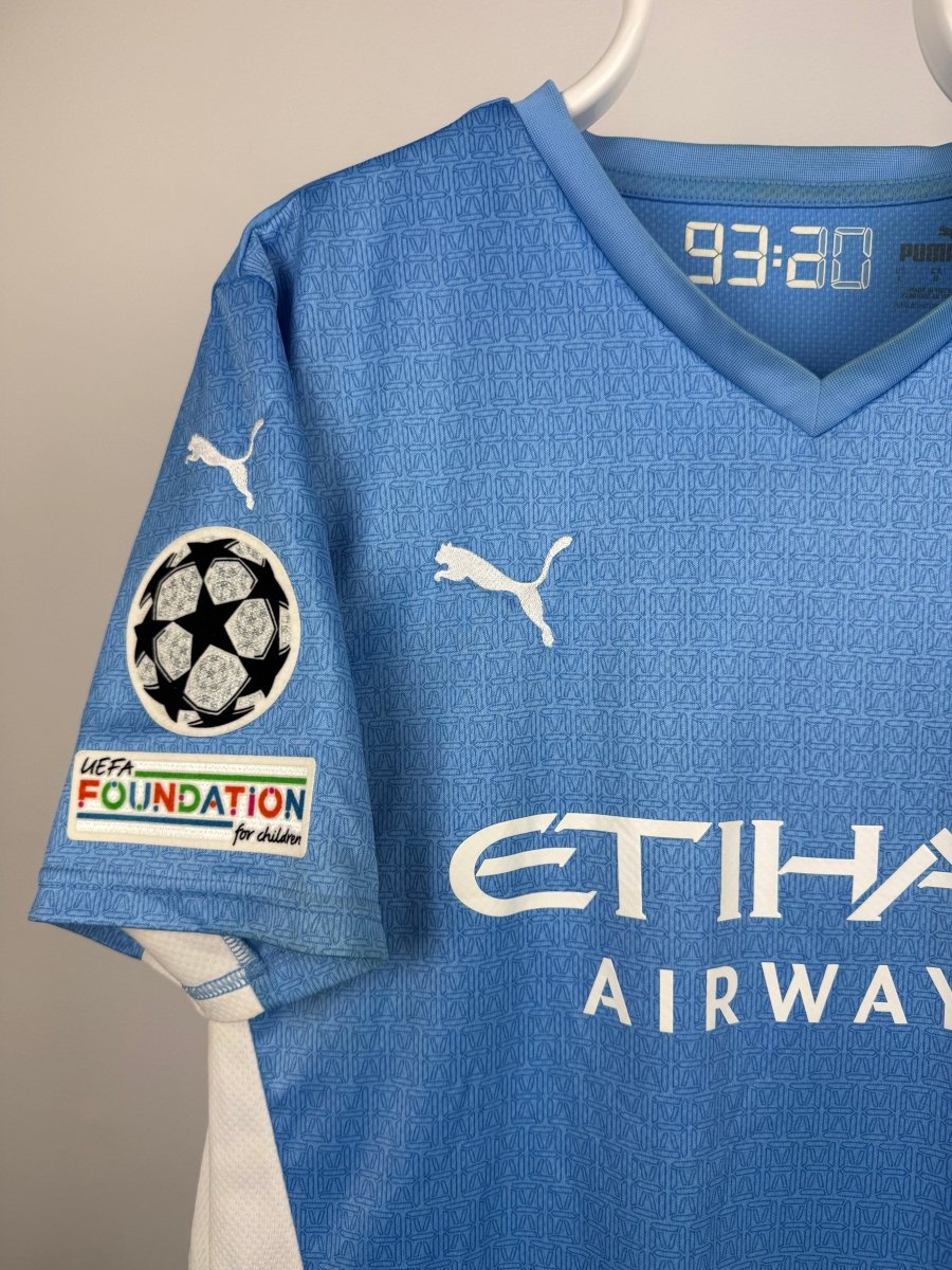 Kevin De Bruyne - Manchester City 2021/22 hjemmebane trøje 🇧🇪