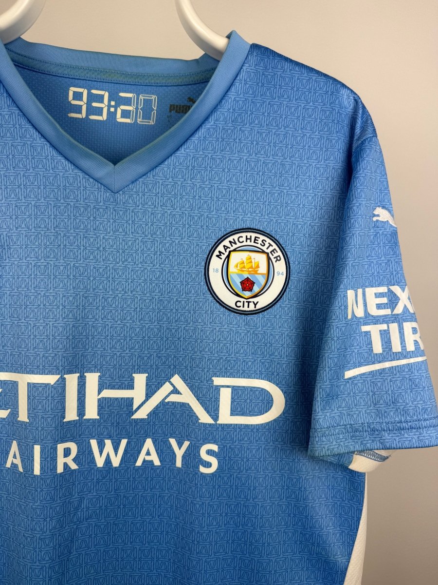 Kevin De Bruyne - Manchester City 2021/22 hjemmebane trøje 🇧🇪