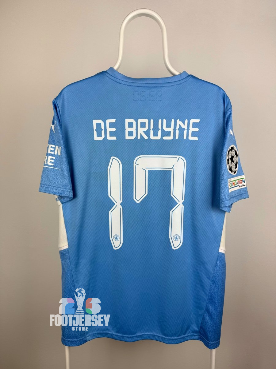 Kevin De Bruyne - Manchester City 2021/22 hjemmebane trøje 🇧🇪