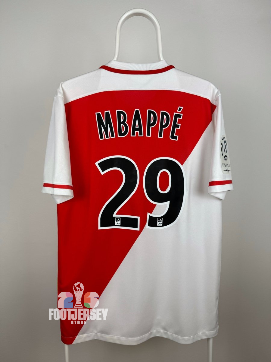 Kylian Mbappe - Monaco 2015/16 home shirt 🇫🇷